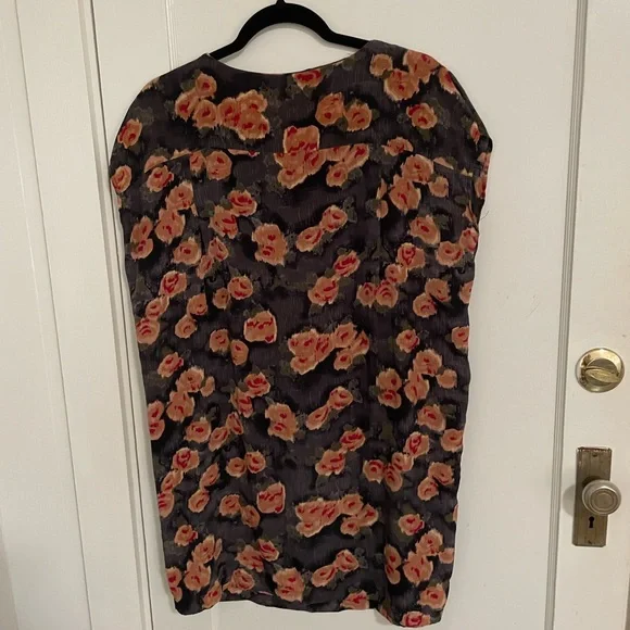 Kimchi Blue 100% Silk Dress Sz L - Picture 3 of 7